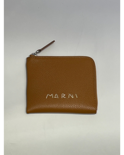 MARNI (マルニ) PFMI0095Q0P6533 レザー製ラウンドファスナー