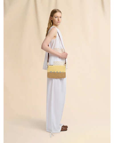 MARNI (マルニ) PHMO0046U0P9110 ペーパーラフィア製 Seaside ポーチの