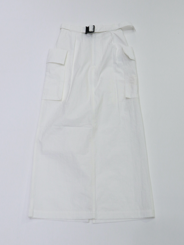 PHEENY（フィーニー）PS23-SK01 Cotton nylon dump military skirtの