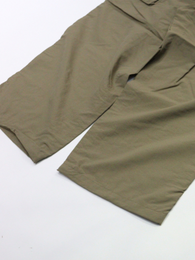 PHEENY（フィーニー）PS25-PT07 Nylon taffeta military pantsの