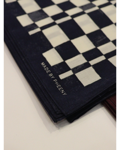 PHEENY（フィーニー）PS26-AC02 Cotton Silk Checkered Scarfの通販