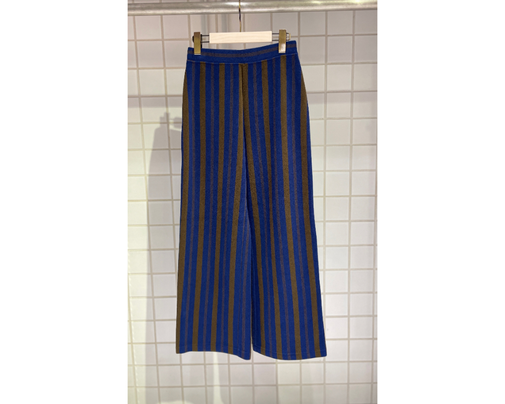 PHEENY（フィーニー）PS26-CS09 Pile Border Relaxed WIde Pantsの通販