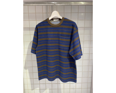 PHEENY（フィーニー)PS26-CS11 Pile Border Pocket Teeの通販 - BOOMERANG