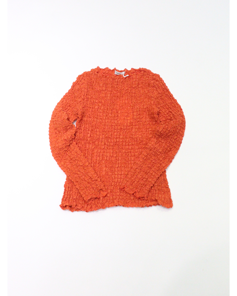 PHEENY（フィーニー)PS26-CS19 Shrink Lace Frill Topの通販 - BOOMERANG