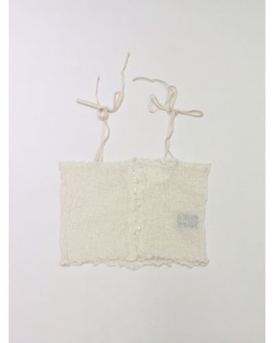 PHEENY（フィーニー)PS26-CS20 Shrink Lace Frill Camisoleの通販