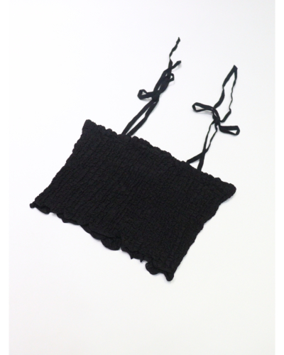 PHEENY（フィーニー)PS26-CS20 Shrink Lace Frill Camisoleの通販