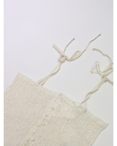 PHEENY（フィーニー)PS26-CS20 Shrink Lace Frill Camisoleの通販