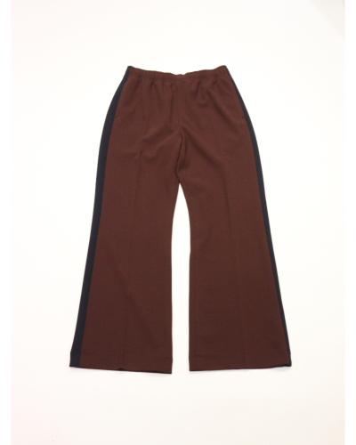 PHEENY（フィーニー）PS26-PT02 Georgette Kersey Side-Stripe Flare