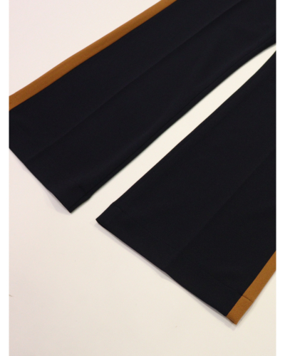 PHEENY（フィーニー）PS26-PT02 Georgette Kersey Side-Stripe Flare