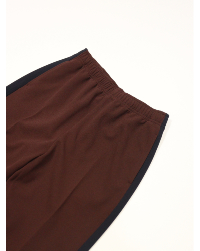 PHEENY（フィーニー）PS26-PT02 Georgette Kersey Side-Stripe Flare