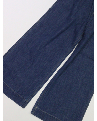 PHEENY（フィーニー）PS26-PT05 Natural Slub Denim Wide Painter