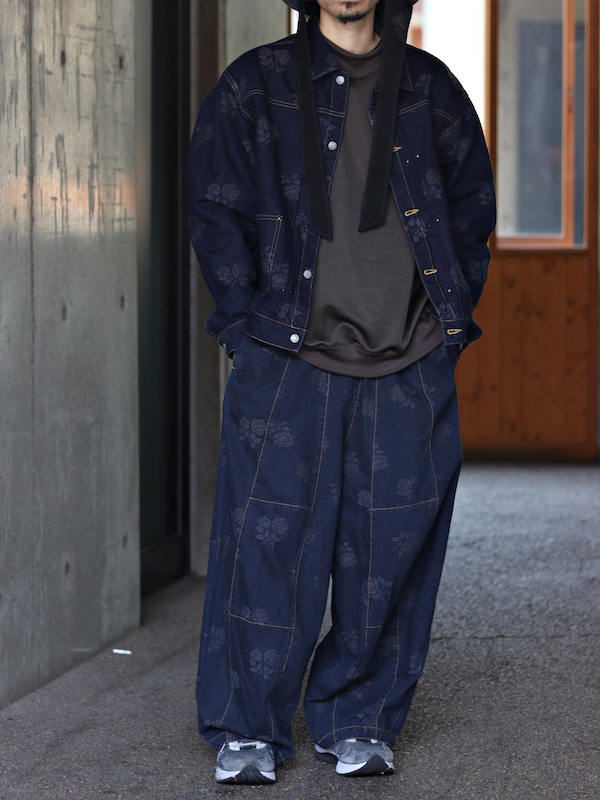NEEDLES(ニードルズ)PU196 M.W. JEAN JACKET-13OZ DENIM/ROSE NEEDLES(ニードルズ)PU196 M.W. JEAN JACKET-13OZ DENIM/ROSE