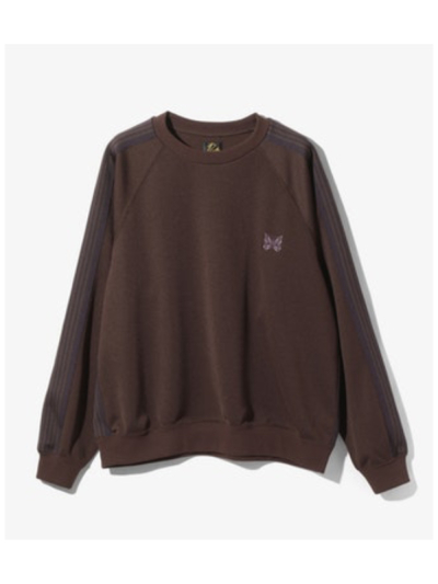 トップス 24AW NEEDLES Track Crew Neck Shirt PU272 24AW NEEDLES Track Crew Neck Shirt PU272