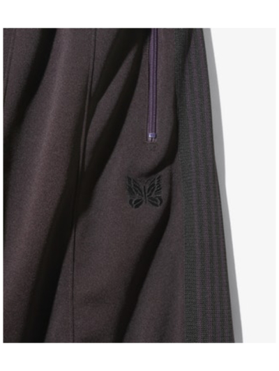 Needles ヒザデルパンツ　ダークパープル　PU277 PU277]NEEDLES(ニードルズ) H.D.Track Pant - Poly Smooth ヒザ