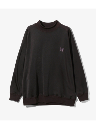 NEEDLES（ニードルズ）PU286 L/S MOCK NECK T - BRIGHT JERSEYの