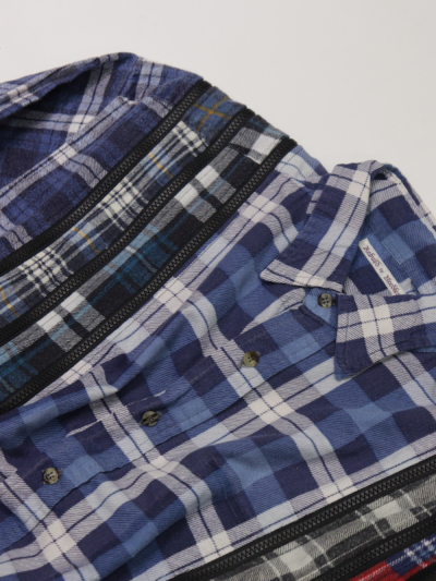Needlesフルジップ NEEDLES（ニードルズ）PU347 Rebuids by Needles Flannel Shirt