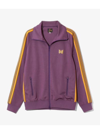Needles/ジャケット/M/ポリエステル/パープル Needles/別注 Track Jacket PolySmooth Black×Purple｜Daytona