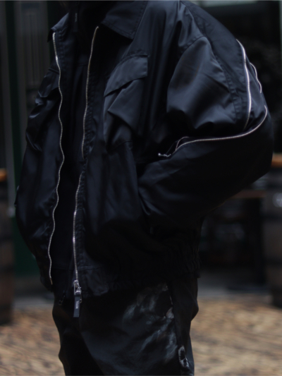ROTOL ロトル TORNADO BOMBER BLOUSON (BLACK) | BRAND | ADDICTIVE