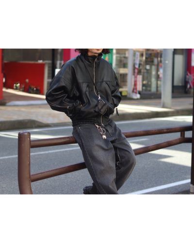 ROTOL（ロトル) R25AWOMY02 LEATHER VENTILATION BLOUSONの通販