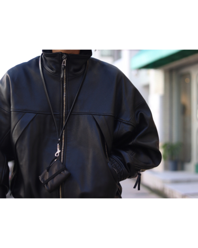 【新品⠀】RUM！リラート RILATO ブルゾンブラック LAKOLE（ラコレ） ブルゾン アウター 「セットアップ可」ツイル