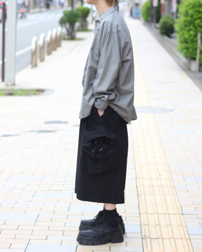 refomed KINCHAKU DUCK TRUNKS ブラック KINCHAKU“ DUCK TRUNKS | refomed(リフォメッド) / パンツ ハーフ