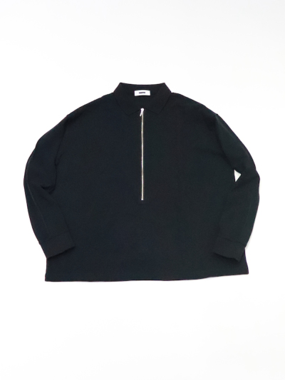 REVERBERATE（リバーバレイト）REV-23AW-CS03 ZIP LONG SLEEVE POLOの