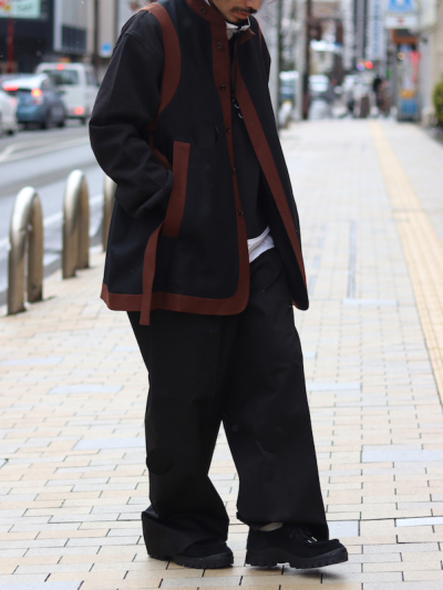 REVERBERATE（リバーバレイト）REV-25SS-RB27 STAND CPLLER HALF ZIPP