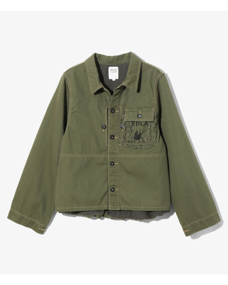 RHODOLIRION（ロドリリオン) RV1022 UTILITY JACKET