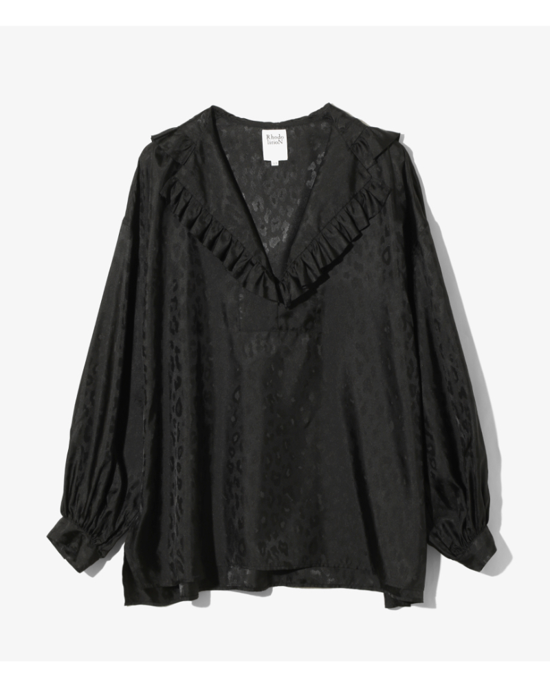 RHODOLIRION（ロドリリオン) RV1038 FRILL HOODY - JACQUARDの