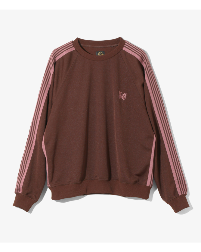 needles トレーナー NEEDLES（ニードルズ）RW315 Track Crew Neck Shirt - Poly Smoothの