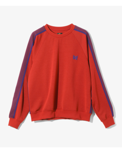 NEEDLES（ニードルズ）RW315 Track Crew Neck Shirt - Poly Smoothの