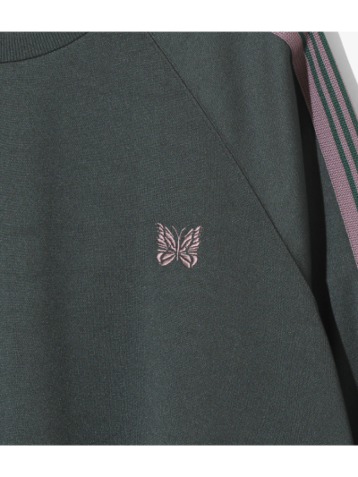 NEEDLES（ニードルズ）RW315 Track Crew Neck Shirt - Poly Smoothの