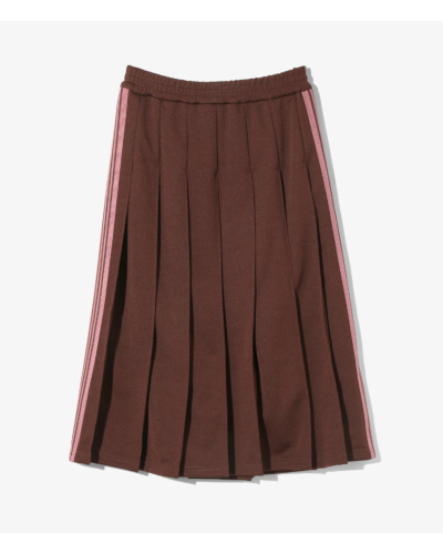 パンツ Needles SS25 PLEATED TRACK SKIRT Needles / Pleated Track Skirt - Poly Smooth (Purple)
