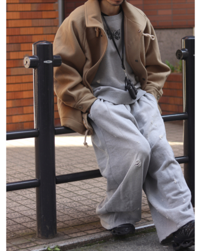 NEEDLES（ニードルズ）RW336 DECONSTRUCTED SWEATSHIRT-FRENCHTERRYの