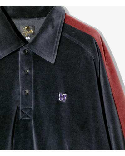 NEEDLES（ニードルズ）RW338 SIDE LINE PULLOVER SHIRT-C/PE VELOURの