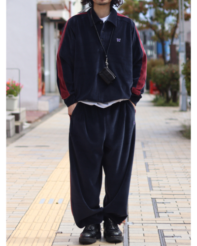 NEEDLES（ニードルズ）RW338 SIDE LINE PULLOVER SHIRT-C/PE VELOURの