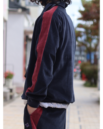 NEEDLES（ニードルズ）RW338 SIDE LINE PULLOVER SHIRT-C/PE VELOURの