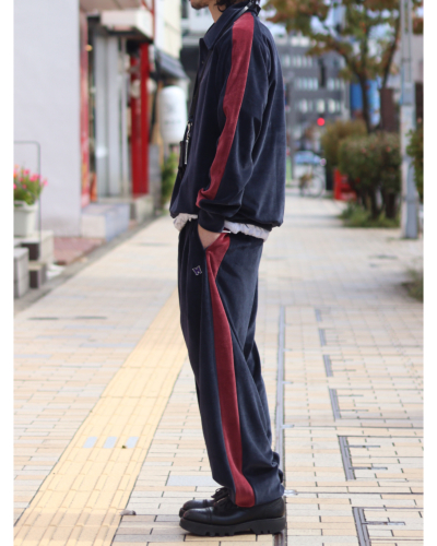 NEEDLES（ニードルズ）RW338 SIDE LINE PULLOVER SHIRT-C/PE VELOURの