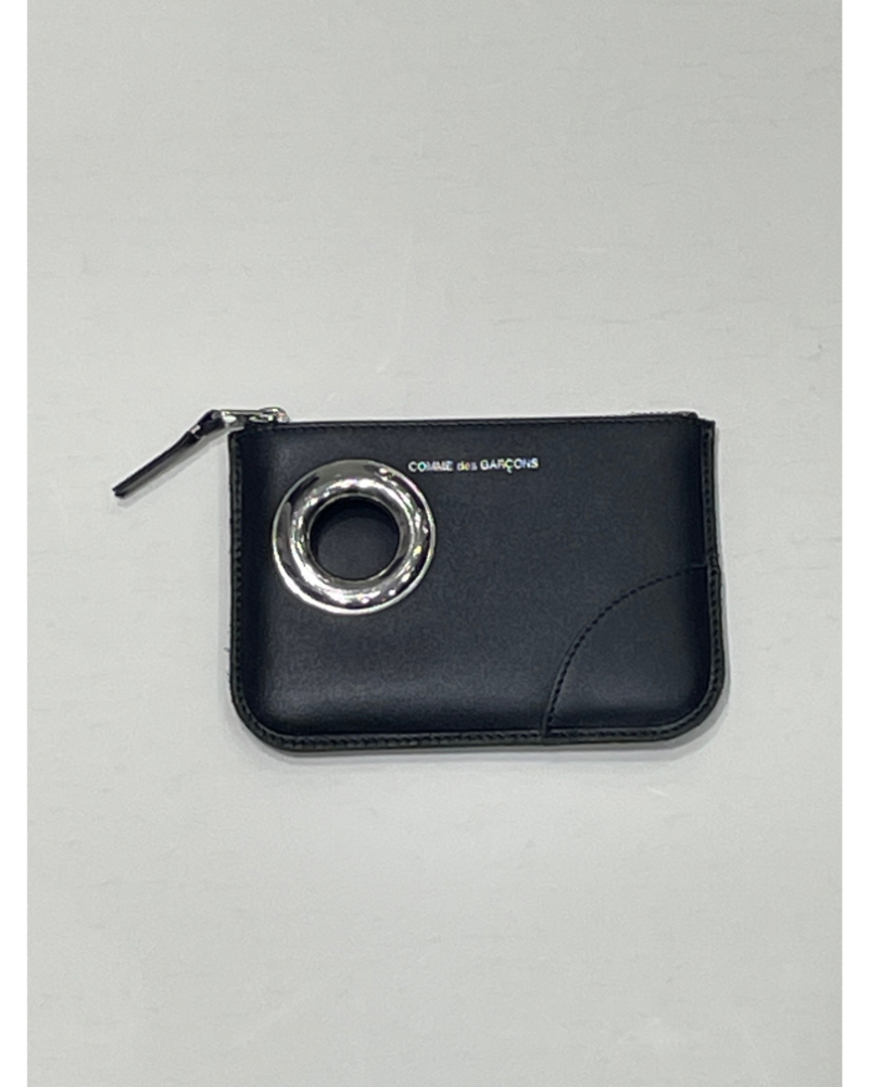 赤*こ様 品薄　コムデギャルソン　SA8100SE SILVER EYELET- コムデギャルソン シルバー アイレット sa8100se ポーチ型財布・小銭