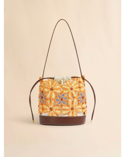 MARNI (マルニ) SCMP0087A0P9112 ペーパーラフィア製 Seaside バケット
