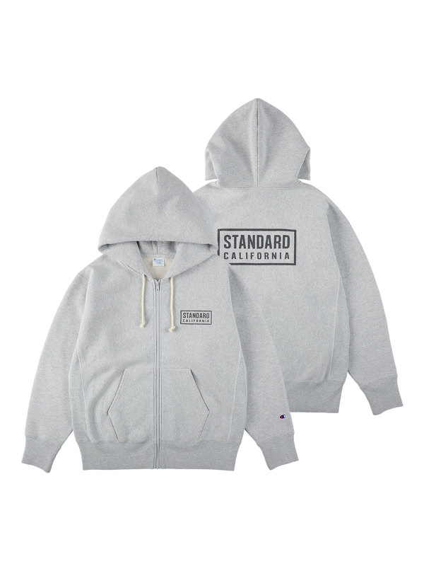 STANDARD CALIFORNIA（スタンダードカリフォルニア) SWOZB220 Champion for SD Exclusive Zip Hood  Sweatの通販 - BOOMERANG