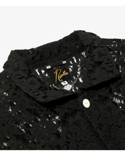 NEEDLES（ニードルズ) SX283B WIDESPREAD COLLAR SHIRT - RASCHEL LACE