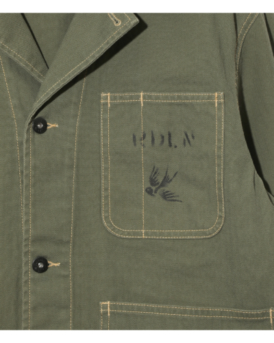 RHODOLIRION(ロドリリオン) TX1033 Utility Jacket - Herringboneの