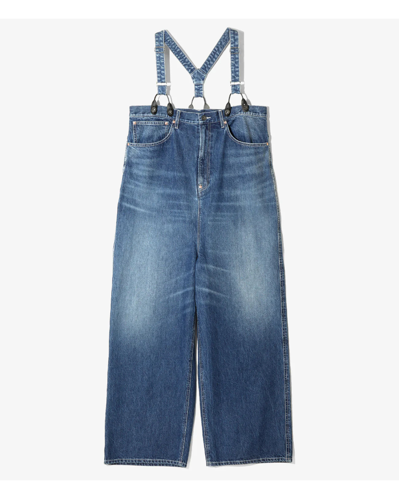 RHODOLIRION(ロドリリオン) TX1057 5Pockets Suspender Pant - Denimの