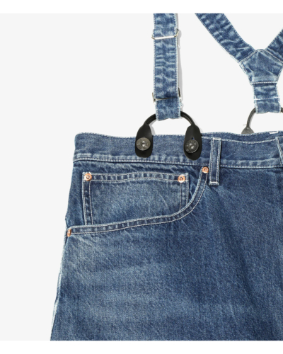 RHODOLIRION(ロドリリオン) TX1057 5Pockets Suspender Pant - Denimの