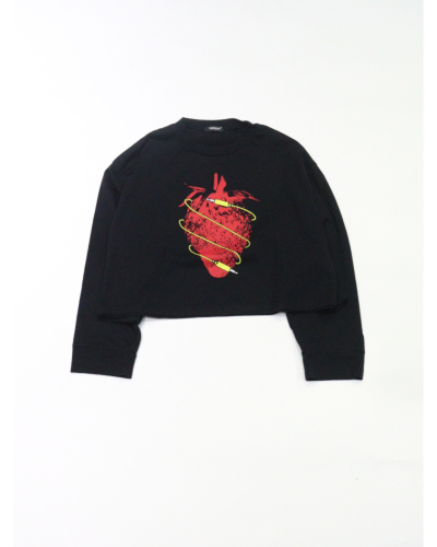 UNDERCOVER（アンダーカバー) UC1F1892-2 WIDESHORTLSTEE STRAWBERRYの