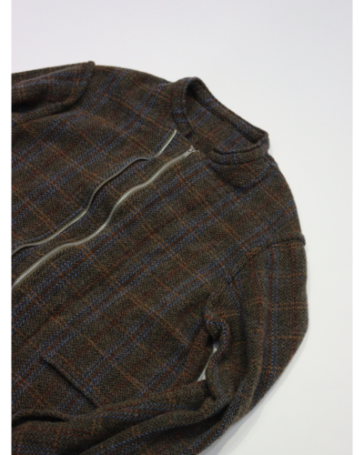 UNDERCOVER（アンダーカバー) UC2E4202 縮絨ウールチェックWZIP