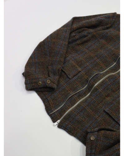 UNDERCOVER（アンダーカバー) UC2E4202 縮絨ウールチェックWZIP