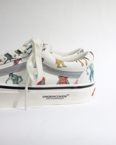 UNDERCOVER / ローカットスニーカー/S/BEG/UCX1F03-1/汚れ有 百貨店などの販売代理店から仕入れ UNDERCOVER◇ローカットスニーカー