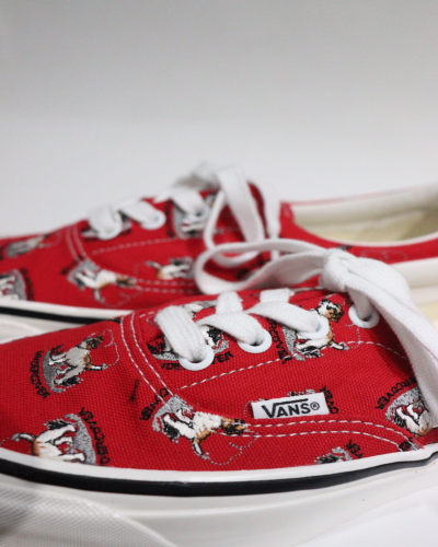 VANS × UNDERCOVER / ローカットスニーカー/26.5cm/RED/キャンバス/UC2E9F03 UNDERCOVER（アンダーカバー）UC2E9F03-UC2E8F06 OTW by Vans x